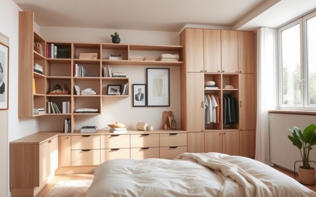 funkcjonalne rozwiązania przechowywania w sypialni