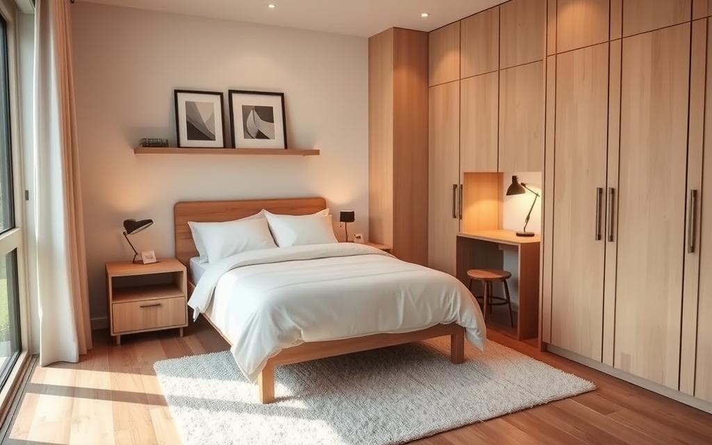 praktyczne wskazówki dla małych sypialni
