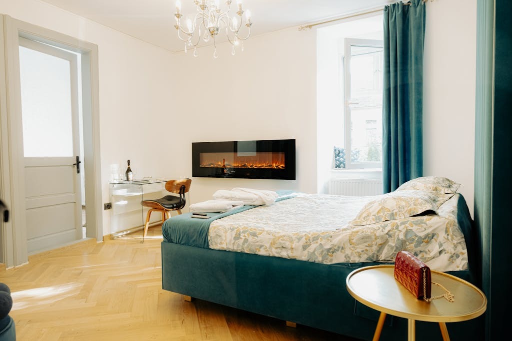 Kominek elektryczny w salonie aranżacje, które zachwycą każdego