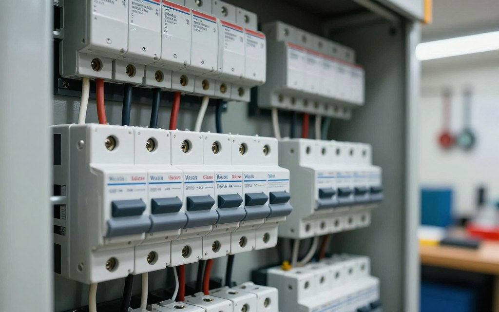 wyłącznik nadprądowy podłączenie z góry czy z dołu