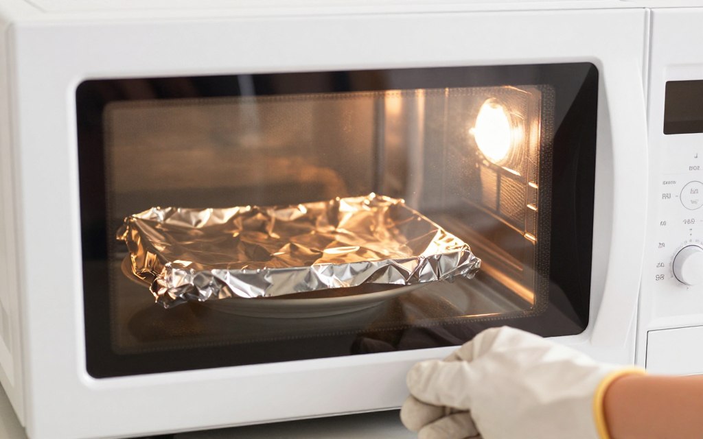 bezpieczne użycie folii aluminiowej w mikrofalówce bezpieczne użycie folii aluminiowej w mikrofalówce