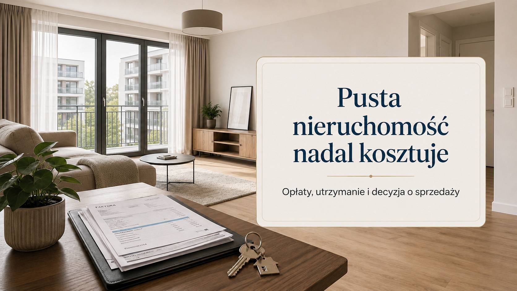 Pusta nieruchomość nadal kosztuje – kiedy dalsze utrzymywanie przestaje mieć sens?