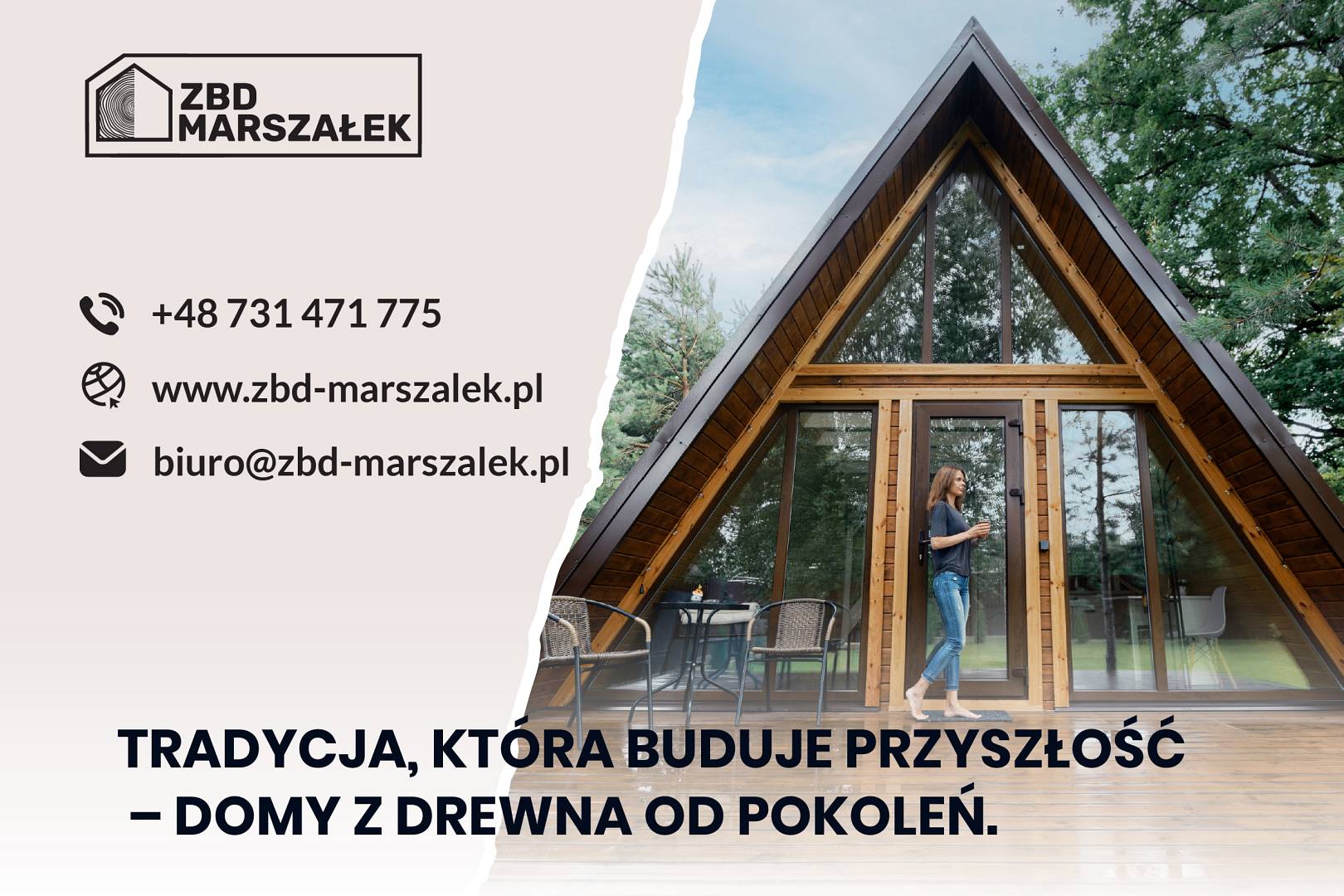 Dom z drewna to nie tylko projekt. Co decyduje o jego trwałości? ZDB Marszałek.