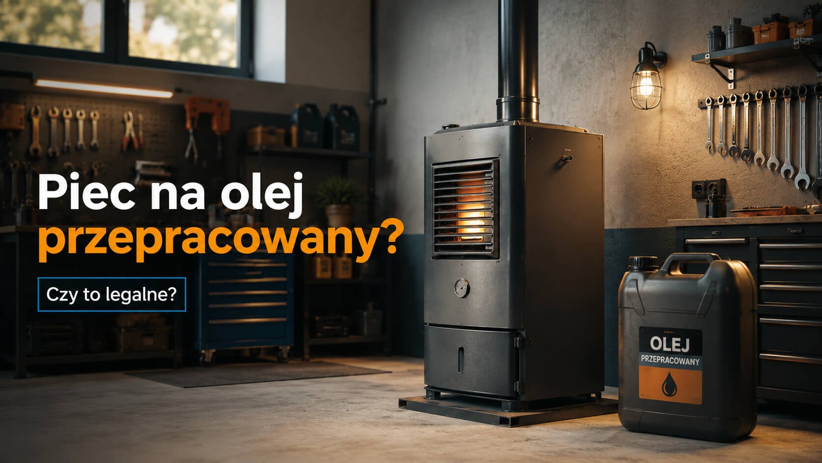Jak zrobić piec na olej przepracowany i zaoszczędzić na ogrzewaniu